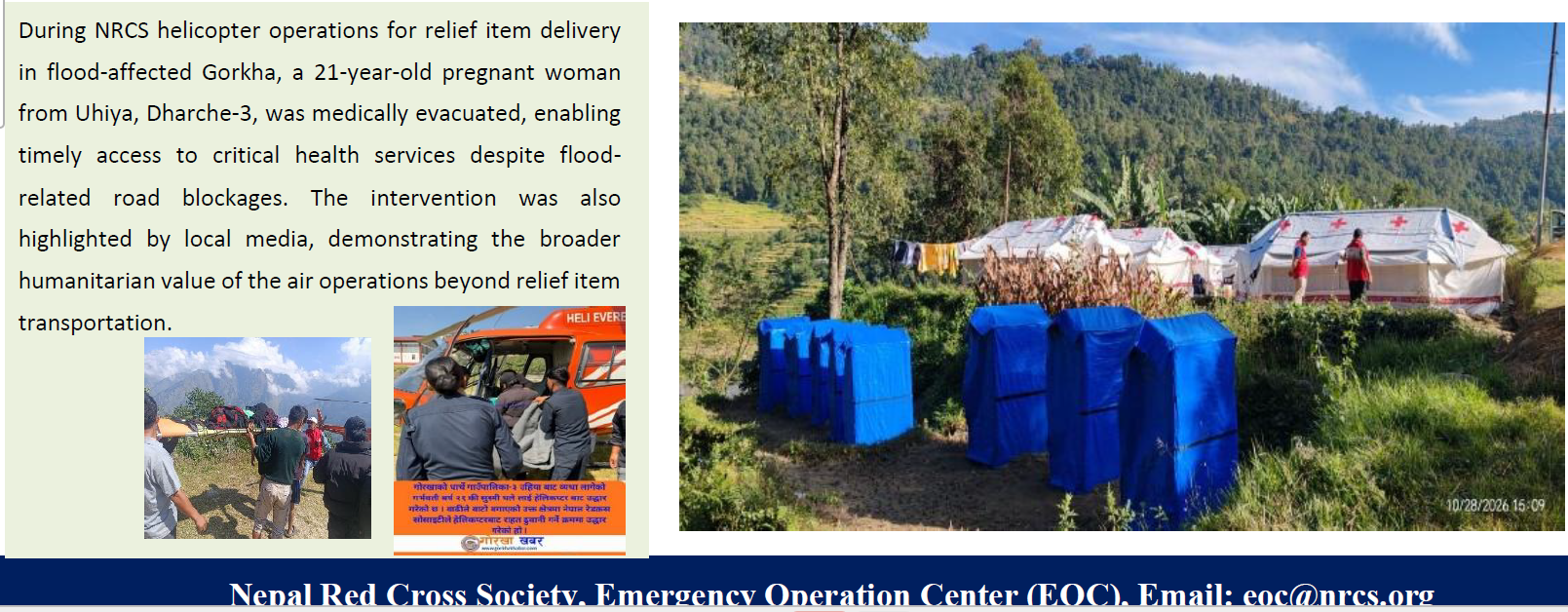 Gorkha Flood Response (Situation Bulletin) 29 October 2026